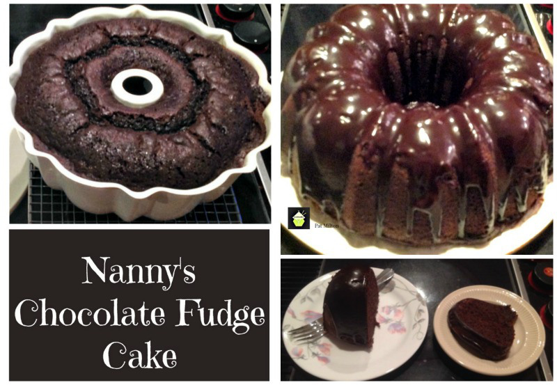 Nanny's Chocolate Fudge Brownie Cake