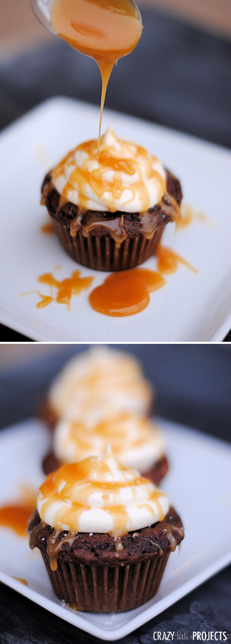 Salted Caramel Cupcakes