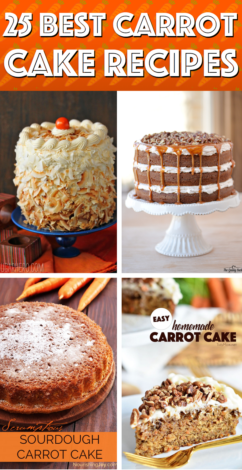 25 Best Carrot Cake Recipes That are Another Name for Irreristible