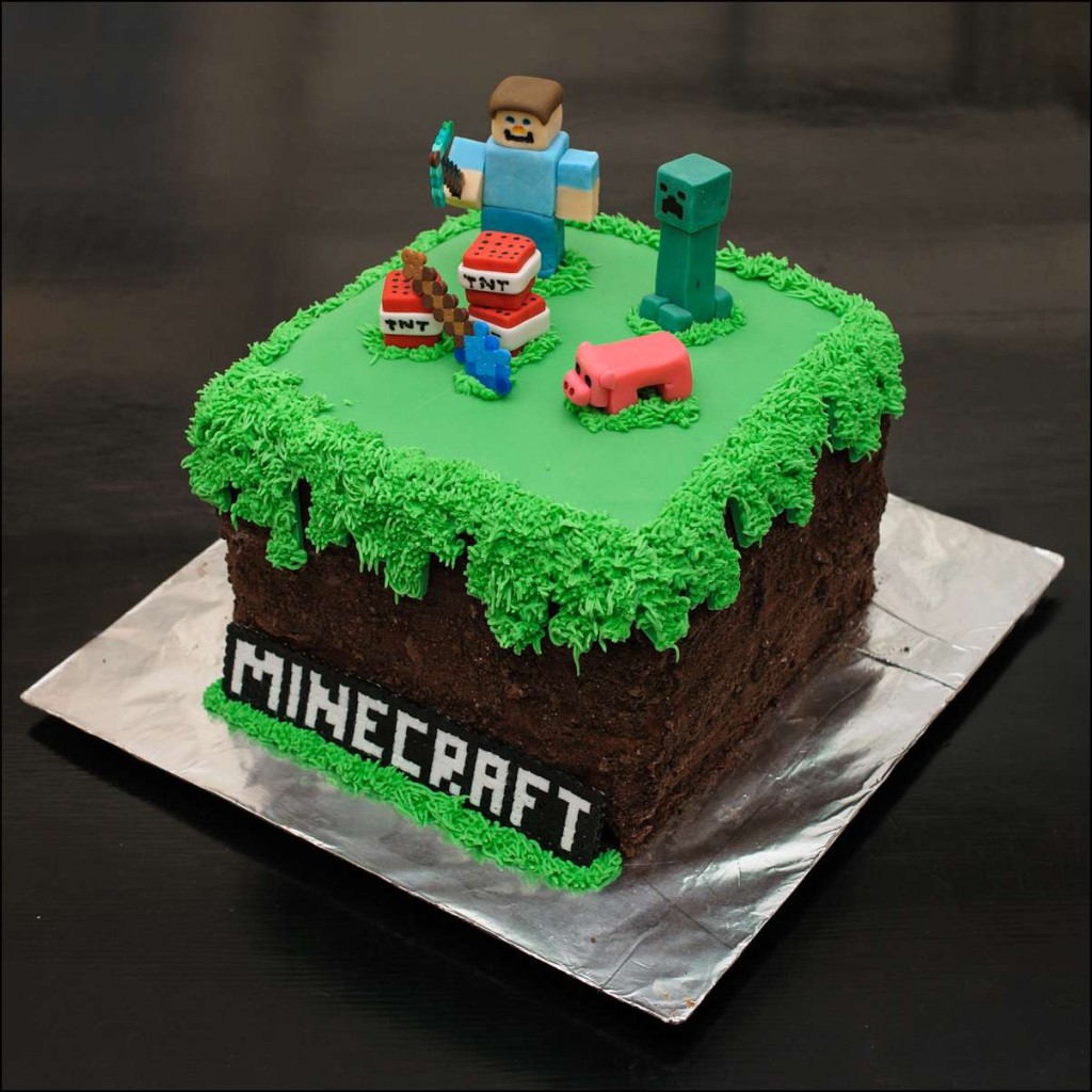 Minecraft Cake