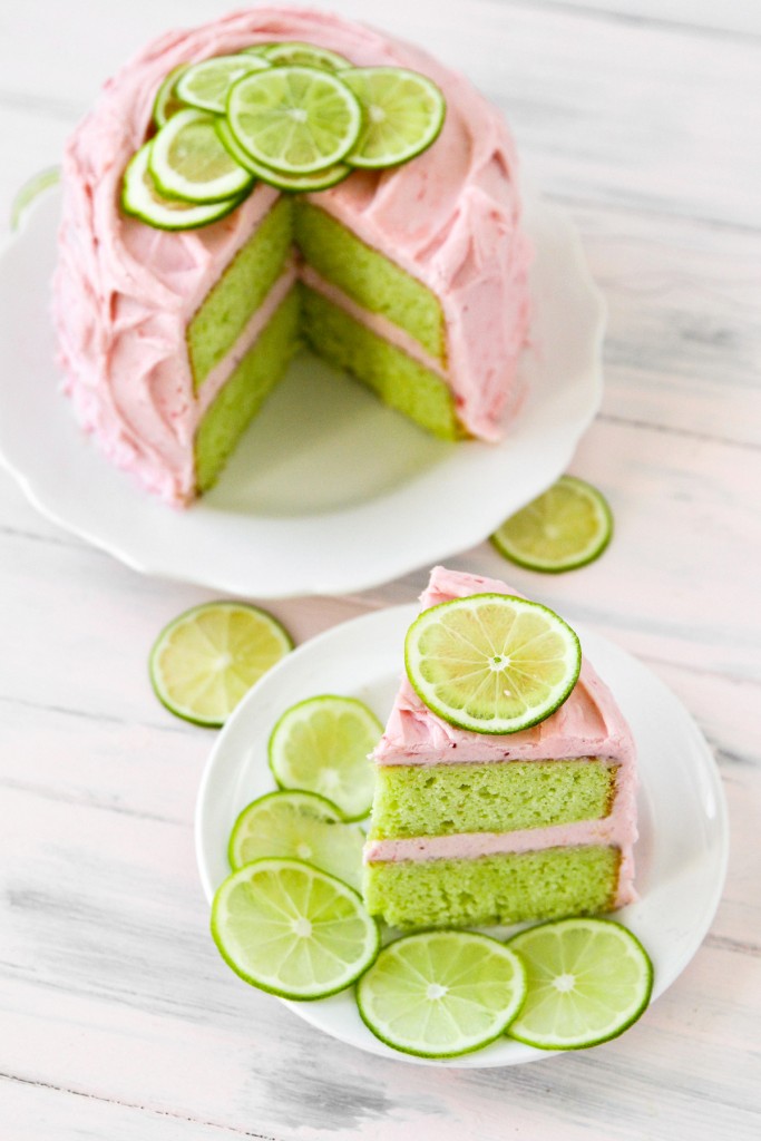 Strawberry-Limeade-Cake