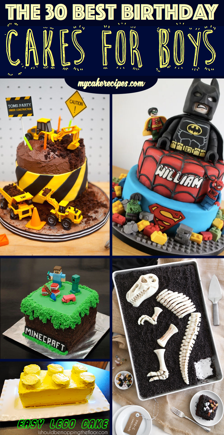 The 30 Best Birthday Cakes for Boys