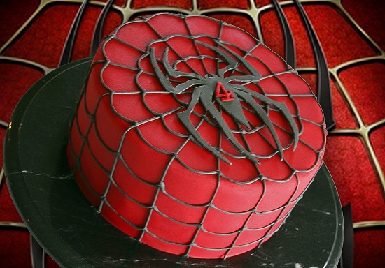 How to Make Spiderman Cake Decorations