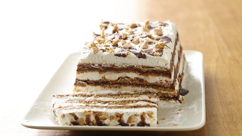 S'mores Icebox Cake