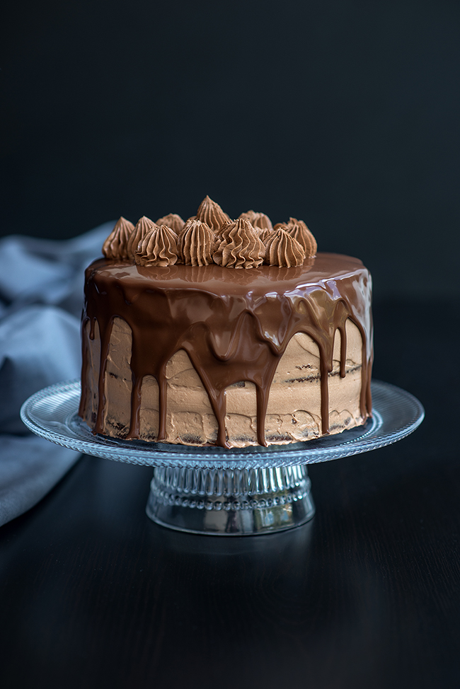 Ultimate Chocolate and Nutella Cake