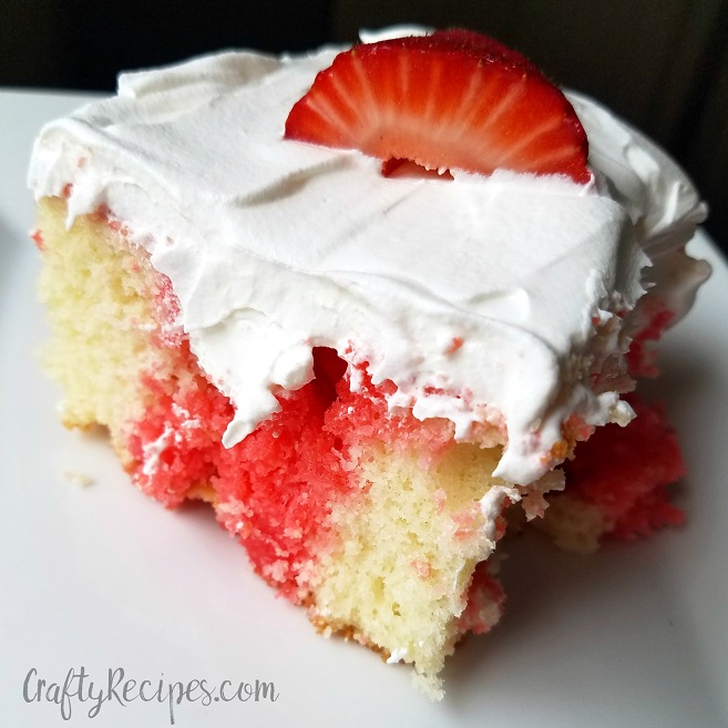 Strawberry Poke Cake Dessert
