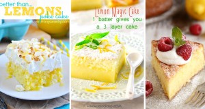 50 Lemon Cake Recipes