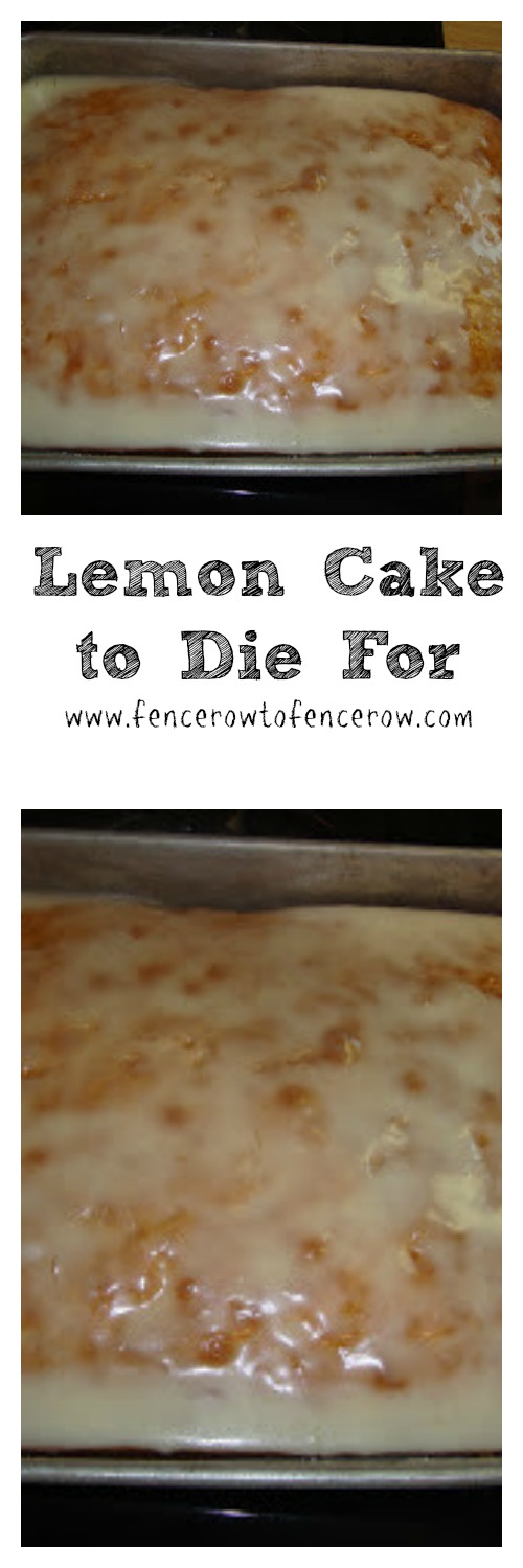 A Lemon Cake to Die for
