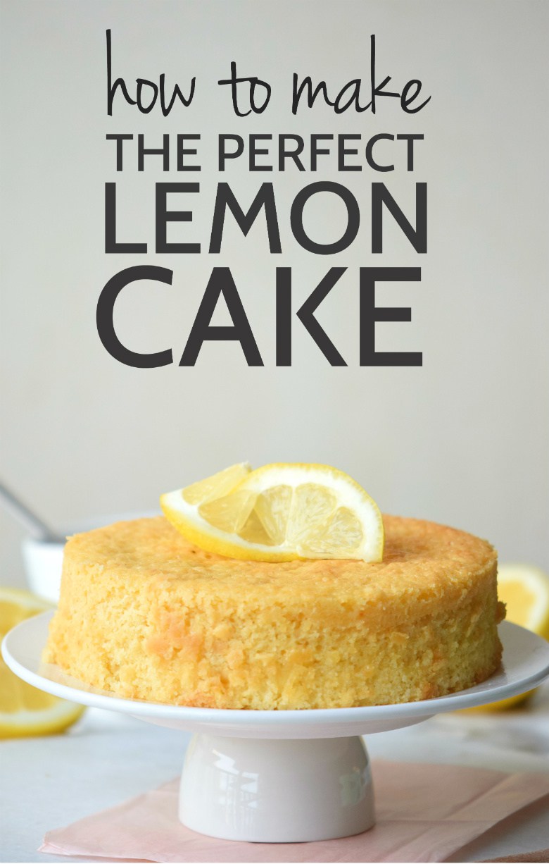 How To Make Lemon Cake in No Time