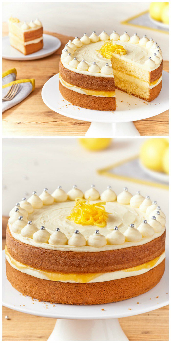 Zesty Lemon Celebration Cake