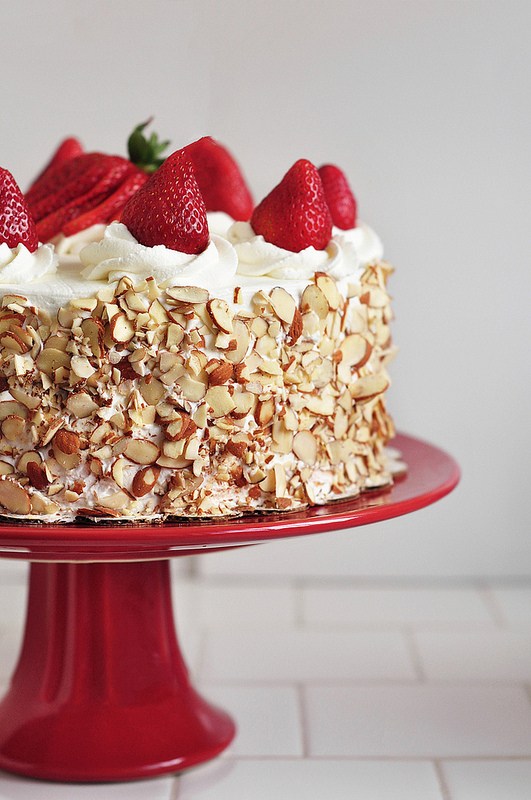 Multi-Layered Strawberry Shortcake
