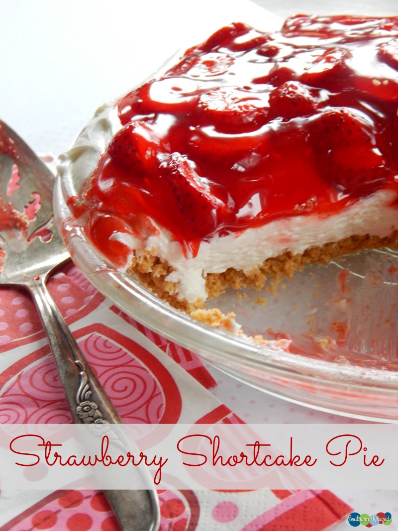 Strawberry Shortcake Pie