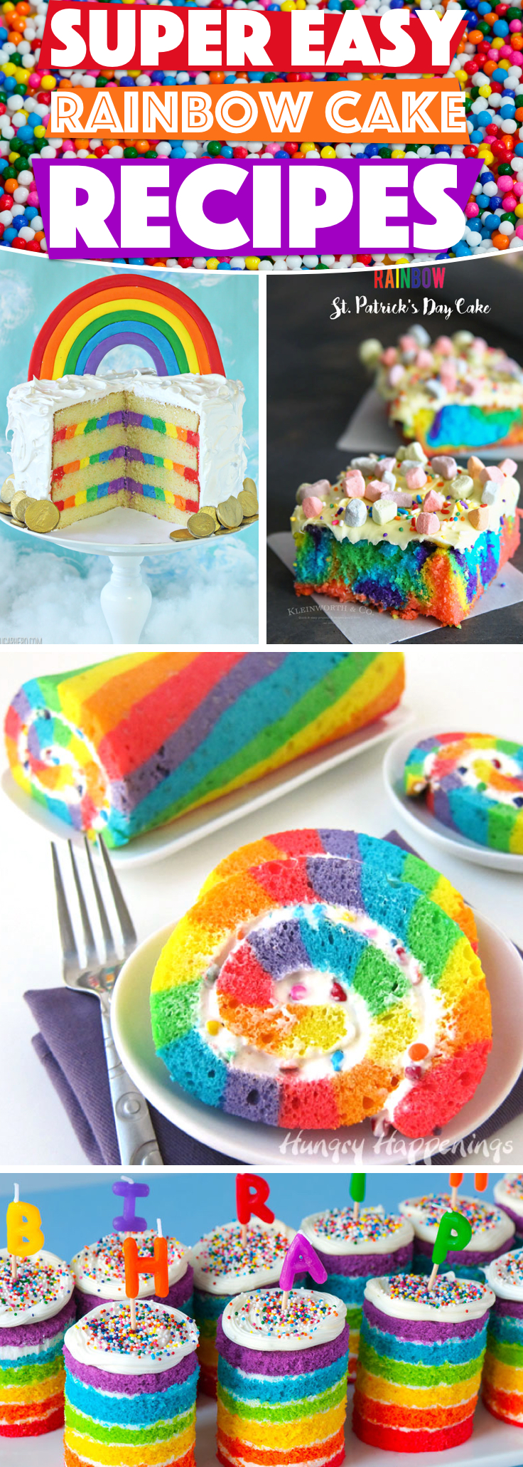Rainbow Cake recipes