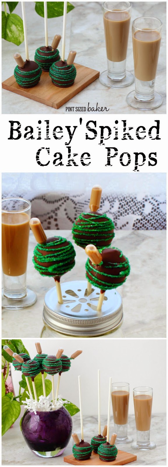 Bailey’s Spiked Cake Pops