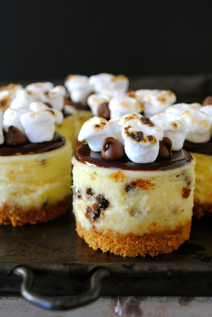 S’mores Mini Cheesecakes