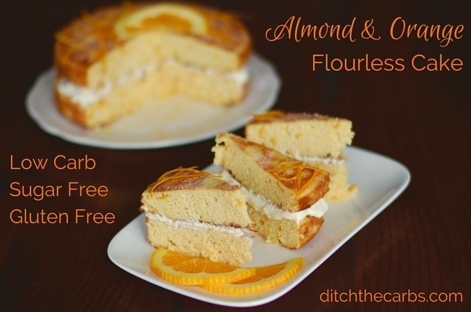 Almond And Orange Flourless Cake