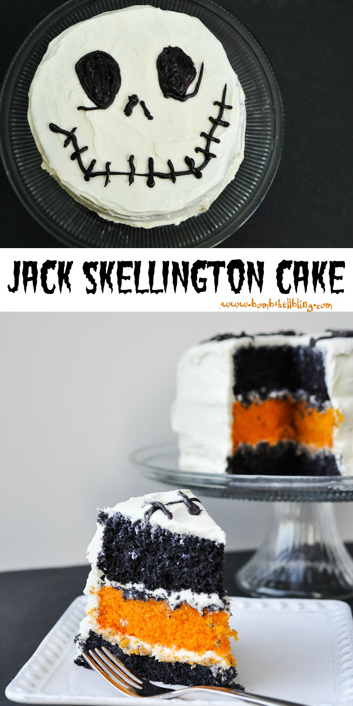 Jack Skellington Cake