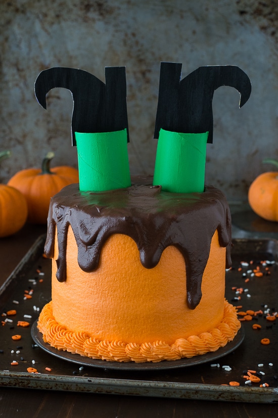 Melted Witch Cake